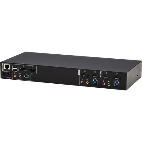 Eaton Tripp Lite Series 2-Port DisplayPort Dual-Display KVM Switch - 4K 60 Hz, USB 3.2 Gen 1, HDCP 2.2, USB Sharing — B006-DP2UA2