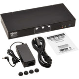 Eaton Tripp Lite Series 2-Port DisplayPort Dual-Display KVM Switch - 4K 60 Hz, USB 3.2 Gen 1, HDCP 2.2, USB Sharing — B006-DP2UA2