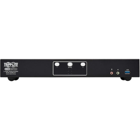 Eaton Tripp Lite Series 2-Port DisplayPort Dual-Display KVM Switch - 4K 60 Hz, USB 3.2 Gen 1, HDCP 2.2, USB Sharing — B006-DP2UA2