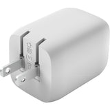 Belkin BoostCharge Pro Dual USB-C GaN Wall Charger with PPS 65W Laptop Chromebook Charging - Power Adapter — WCH013dqWH