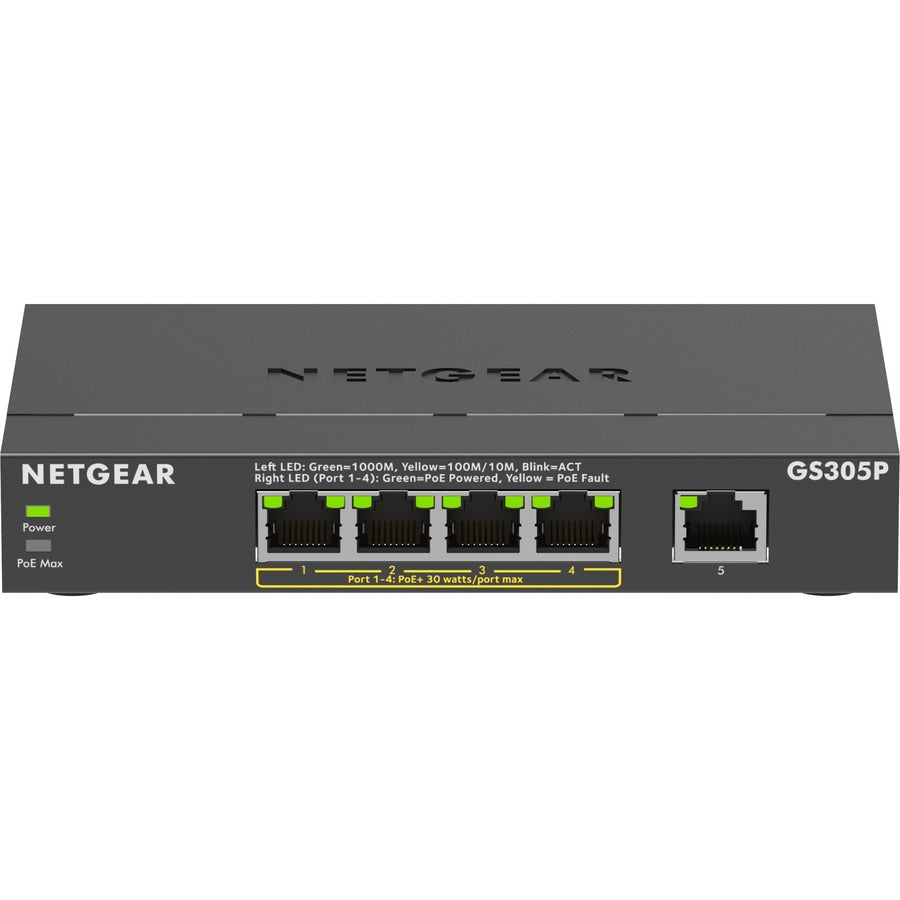 Netgear GS305P Ethernet Switch — GS305P-300NAS