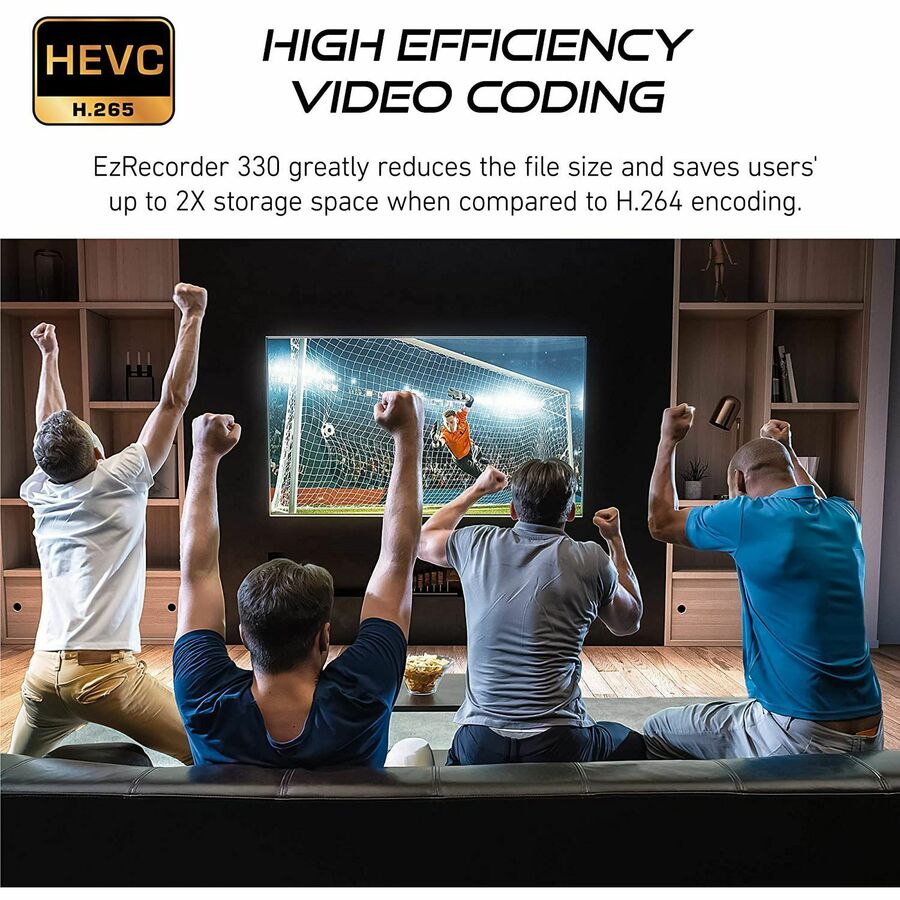 AVerMedia EzRecorder 330 (ER330), Record and Stream without PC, TAA Compliant — ER330