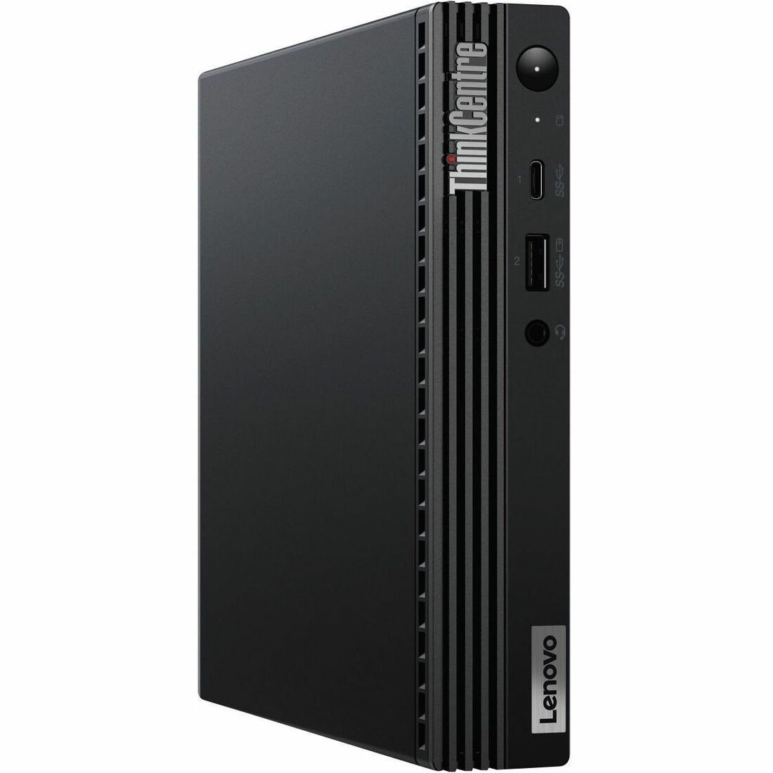 Lenovo ThinkCentre M75q Gen 2 11JN008BUS Desktop Computer - AMD Ryzen 3 PRO 5350GE - 8 GB - 256 GB SSD - Tiny - Black — 11JN008BUS