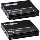 Eaton Tripp Lite Series HDBaseT 3.0 Transmitter and Receiver Kit, HDMI 4K 60 Hz (4:4:4), RS-232, IR Control, Up to 328 ft. (100 m), TAA — BHDBT3-TRX2