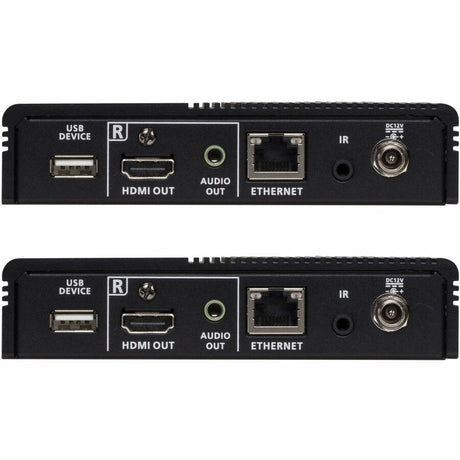 Eaton Tripp Lite Series HDBaseT 3.0 Transmitter and Receiver Kit, HDMI 4K 60 Hz (4:4:4), RS-232, IR Control, Up to 328 ft. (100 m), TAA — BHDBT3-TRX2