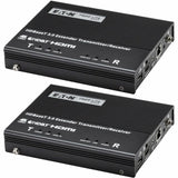 Eaton Tripp Lite Series HDBaseT 3.0 Transmitter and Receiver Kit, HDMI 4K 60 Hz (4:4:4), RS-232, IR Control, Up to 328 ft. (100 m), TAA — BHDBT3-TRX2