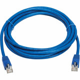 Eaton Tripp Lite Series Cat8 40G Snagless SSTP Ethernet Cable (RJ45 M/M), PoE, Blue, 10 ft. (3.1 m) — N272-F10-BL