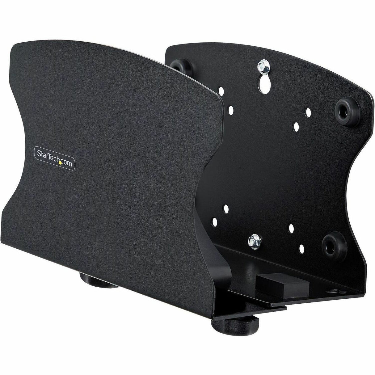 StarTech.com PC Wall Mount Bracket, For Desktop Computers Up To 40lb, Toolless Width Adjustment 1.9-7.8in (50-200mm), CPU Tower/Case Shelf — 2NS-CPU-WALL-MOUNT