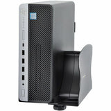 StarTech.com PC Wall Mount Bracket, For Desktop Computers Up To 40lb, Toolless Width Adjustment 1.9-7.8in (50-200mm), CPU Tower/Case Shelf — 2NS-CPU-WALL-MOUNT