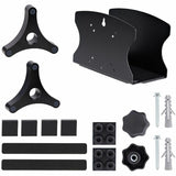 StarTech.com PC Wall Mount Bracket, For Desktop Computers Up To 40lb, Toolless Width Adjustment 1.9-7.8in (50-200mm), CPU Tower/Case Shelf — 2NS-CPU-WALL-MOUNT