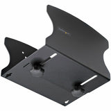 StarTech.com PC Wall Mount Bracket, For Desktop Computers Up To 40lb, Toolless Width Adjustment 1.9-7.8in (50-200mm), CPU Tower/Case Shelf — 2NS-CPU-WALL-MOUNT
