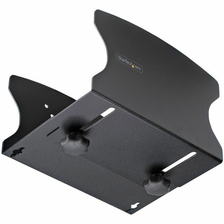 StarTech.com PC Wall Mount Bracket, For Desktop Computers Up To 40lb, Toolless Width Adjustment 1.9-7.8in (50-200mm), CPU Tower/Case Shelf — 2NS-CPU-WALL-MOUNT