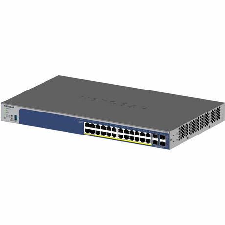 Netgear Gigabit PoE+ Smart Switches with 4 Dedicated 10G SFP+ Ports — GS728TXP-300NAS