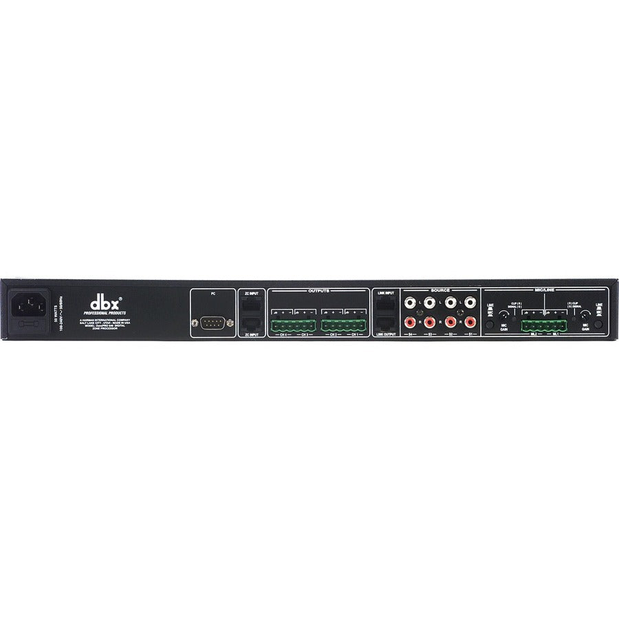 dbx ZonePRO 640 Audio Processor — DBX640V