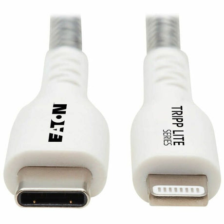 Eaton Tripp Lite Series Heavy-Duty USB-C to Lightning Sync/Charge Cable with Status LED - MFi Certified, M/M, USB 2.0, 3 ft. — M102-003-HD-SL