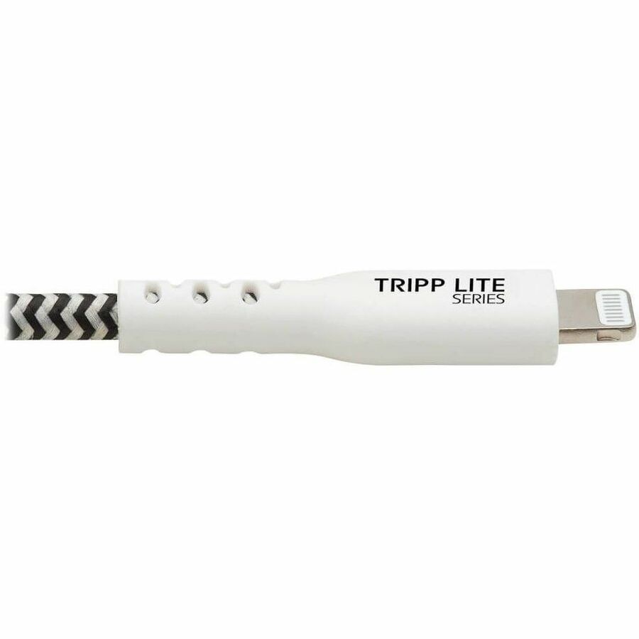 Eaton Tripp Lite Series Heavy-Duty USB-C to Lightning Sync/Charge Cable with Status LED - MFi Certified, M/M, USB 2.0, 3 ft. — M102-003-HD-SL