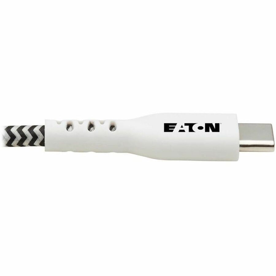 Eaton Tripp Lite Series Heavy-Duty USB-C to Lightning Sync/Charge Cable with Status LED - MFi Certified, M/M, USB 2.0, 3 ft. — M102-003-HD-SL
