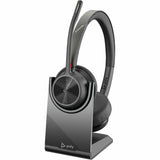 Poly Voyager 4320 Microsoft Teams Certified Headset + BT700 Dongle + Charging Stand — 77Z00AA