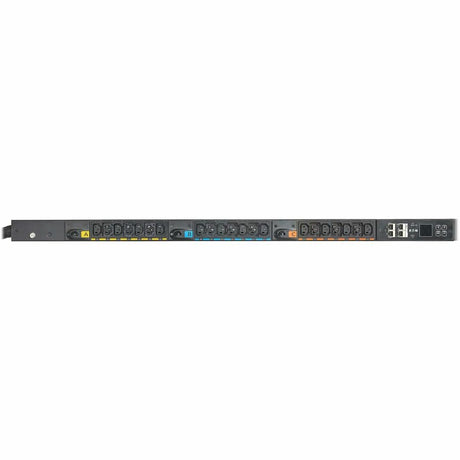 Eaton 3-Phase Metered Input Rack PDU G4, 240/415V, 42 Outlets, 24A/32A, 17.3kW, 532P6W Input, 10 ft. Cord, 0U Vertical, TAA — EVMIG332X