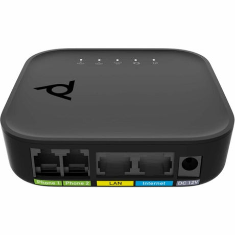 Poly ATA 402 2FXS Voice Port VoIP Adapter with Open SIP and Power Supply — 8F3H5AA#ABA