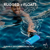 ULTIMATE EARS EVERBOOM Wireless Bluetooth Portable Speaker, Big Bass and Immersive 360-Degree Sound, Floatable Waterproof Speaker IP67, up to 20-Hour Battery and 180 ft (55 m) Range, Blue — 984-001923