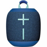 Ultimate Ears WONDERBOOM 4 Portable Waterproof Bluetooth Speaker With Big Bass and 360-Degree Sound, Dustproof Floating Speaker With 131ft (40m) Range, Blue — 984-001877