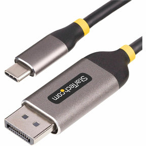 StarTech.com 10ft (3m) USB-C to DisplayPort Adapter Cable, 8K 60Hz, 4K 144Hz, HDR10, USB Type-C to DP 1.4 Converter, USB4/TB3/4 Compatible — 142-USBC-DP-8K-10F