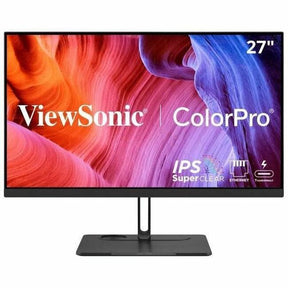 ViewSonic VP2776T-4K 27 Inch 4K UHD IPS Monitor with Advanced Ergonomics, Thunderbolt 4, 100% sRGB Rec 709, Pantone Validated, USB C, HDMI 2.1, and DP Daisy Chain for Home and Office — VP2776T-4K