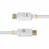 StarTech.com 6ft DisplayPort Cable - White — DP12-CABLE-6FTW