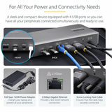 StarTech.com USB4 Docking Station, USB-C 40Gbps, up to Dual 4K 60Hz HDMI, Multi-Monitor Dock, 6-Port USB Hub, 2.5GbE, 100W Power Delivery — 155NA-USB4-DOCK