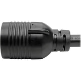 Eaton Tripp Lite Series Power Extension Cord, NEMA L6-30P to NEMA L6-30R - Heavy-Duty, 30A, 250V, 10 AWG, 14 ft. (4.27 m), Black — P041-014