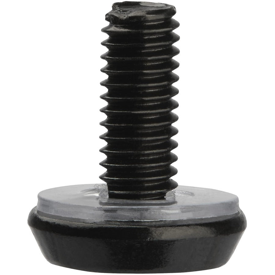 StarTech.com 50pc 10-32 Server Rack Cage Nuts and Screws w/Washers - Network/IT Rack Mount Hardware Kit - Clip/Captive Nuts & Bolts Black — CABSCREW1032