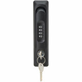 Eaton Tripp Lite Series SmartRack Locking Door Handles for Server Rack Front and Back Doors, 4-Digit Combination Lock, 2 Keys — SRCOMBO4