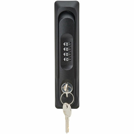 Eaton Tripp Lite Series SmartRack Locking Door Handles for Server Rack Front and Back Doors, 4-Digit Combination Lock, 2 Keys — SRCOMBO4