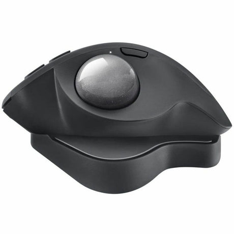 Logitech MX Ergo S Plus Advanced Wireless Trackball Mouse, USB-C Rechargeable Wireless Ergonomic Mouse With Bluetooth and Encrypted Dongle, 6 Programmable Buttons, for PC/Mac (Graphite) — 910-007247