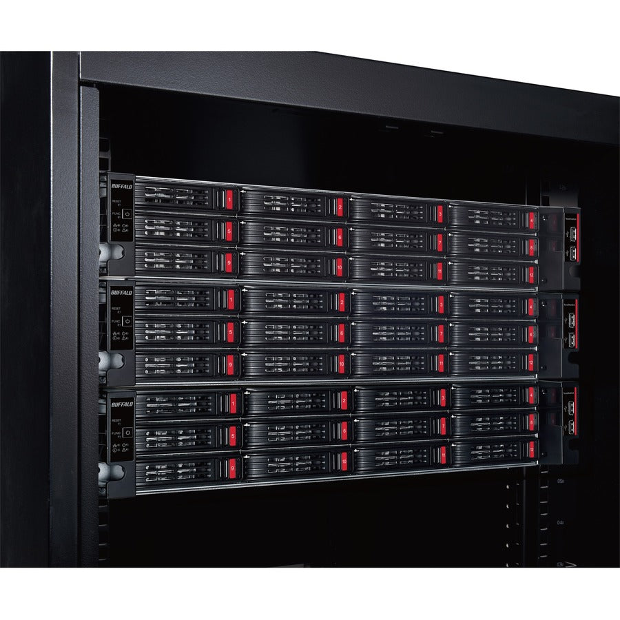 BUFFALO TeraStation 51220RH 12-Bay Secure Business 2U NAS 120TB (12x10TB) w/ Hard Drives Included — TS51220RH12012