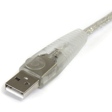 StarTech.com - Transparent USB 2.0 cable - 4 pin USB Type A (M) - 4 pin USB Type B (M) - ( USB / Hi-Speed USB ) - 10 ft — USB2HAB10T