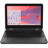 Lenovo 500e Chromebook Gen 4s 83L40000US 11.6" Touchscreen Convertible 2 in 1 Chromebook - HD - Intel N-Series N100 - 4 GB - 64 GB Flash Memory - English Keyboard - Gray — 83L40000US