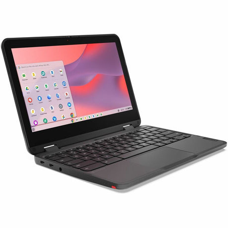 Lenovo 500e Chromebook Gen 4s 83L40000US 11.6" Touchscreen Convertible 2 in 1 Chromebook - HD - Intel N-Series N100 - 4 GB - 64 GB Flash Memory - English Keyboard - Gray — 83L40000US