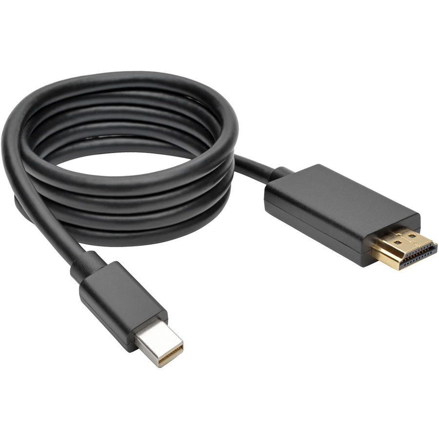 Eaton Tripp Lite Series Mini DisplayPort to HDMI Active Adapter Cable (M/M), 1080p, 3 ft. (0.9 m) — P586-003-HDMI