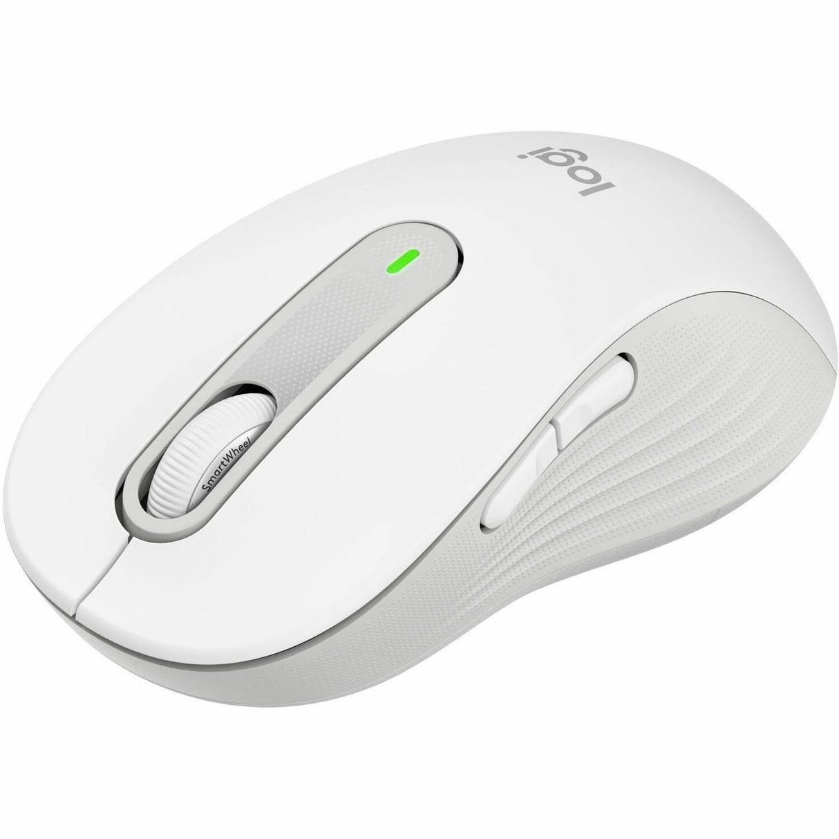 Logitech Signature M650 L Full Size Wireless Mouse - For Large Sized Hands, 2-Year Battery, Silent Clicks, Off-white — 910-006233