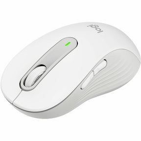 Logitech Signature M650 L Full Size Wireless Mouse - For Large Sized Hands, 2-Year Battery, Silent Clicks, Off-white — 910-006233