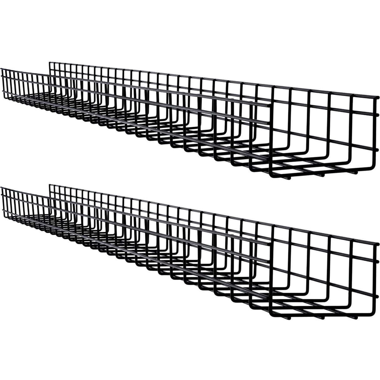 Eaton Tripp Lite Series Wire Mesh Cable Tray - 150 x 100 x 1500 mm (6 in. x 4 in. x 5 ft.), 2-Pack — SRWB6410X2STR