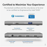 Plugable USB4 Hub, 5-in-1 Thunderbolt 4 Hub with 60W Charging, Single 8K or Dual 4K Display — USB4-HUB3A