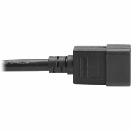 Eaton Tripp Lite Series Power Cord, C20 to C21 - Heavy-Duty, 20A, 250V, 12 AWG, 2 ft. (0.6 m), Black — P035-002