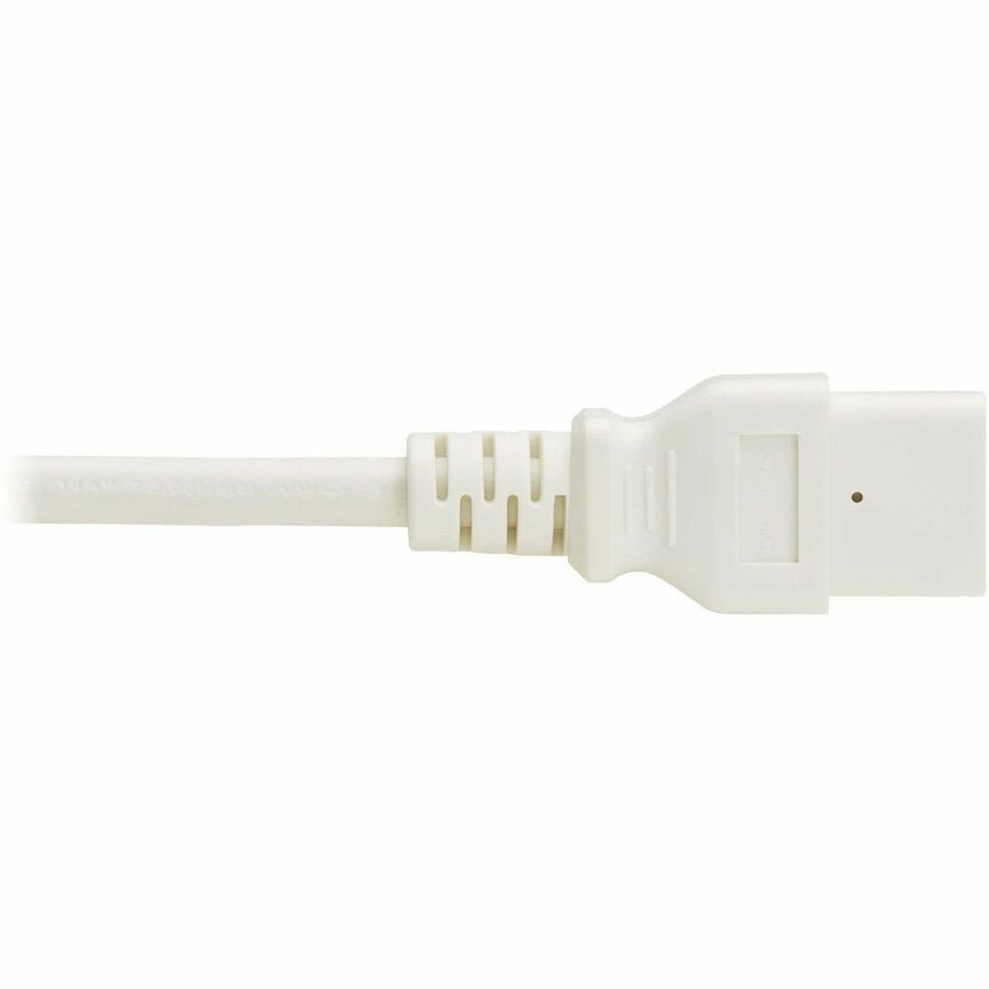 Eaton Tripp Lite Series Power Cord, C14 to C21 - Heavy-Duty, 15A, 250V, 14 AWG, 2 ft. (0.6 m), White — P037-002-AWH