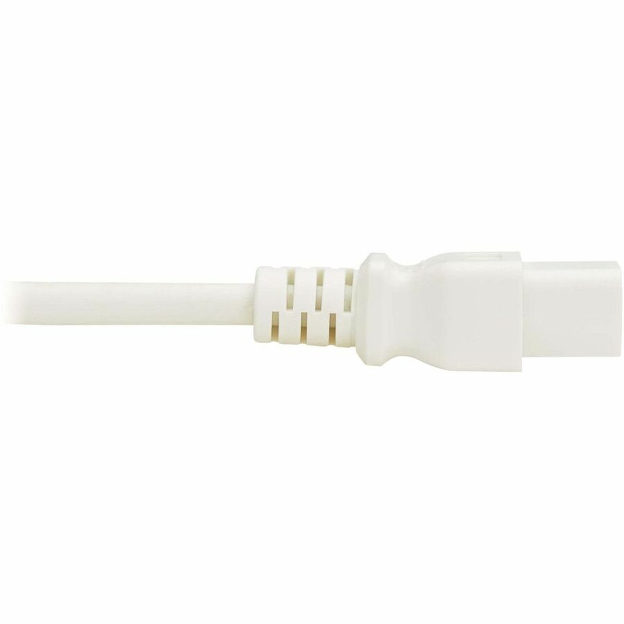 Eaton Tripp Lite Series Power Cord, C14 to C21 - Heavy-Duty, 15A, 250V, 14 AWG, 2 ft. (0.6 m), White — P037-002-AWH