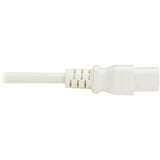 Eaton Tripp Lite Series Power Cord, C14 to C21 - Heavy-Duty, 15A, 250V, 14 AWG, 2 ft. (0.6 m), White — P037-002-AWH
