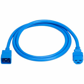 Eaton Tripp Lite Series Power Cord, C20 to C21 - Heavy-Duty, 20A, 250V, 12 AWG, 6 ft. (1.8 m), Blue — P035-006-ABL