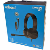 Adesso Xtream P7 Wired Stereo Headset With AI Controls — Xtream P7